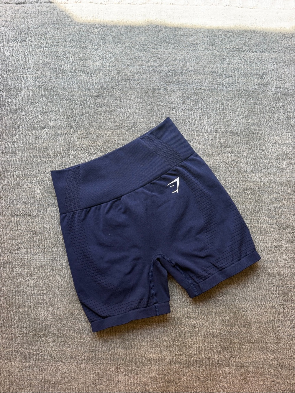Gymshark Everyday Seamless Shorts Blue Size Small